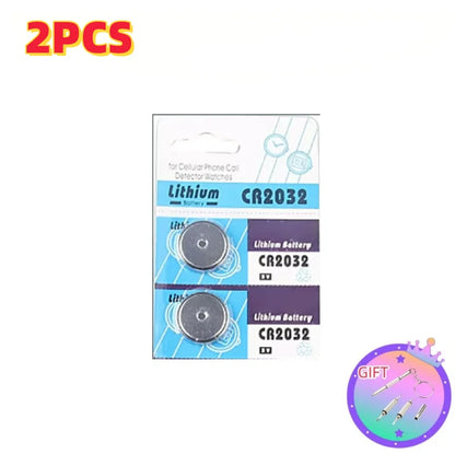 2-100 pezzi 3V CR2032 batteria a bottone batterie al litio moneta orologio computer LED luce giocattolo calcolatrici telecomandate