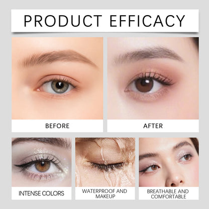 Palette di ombretti a 9 colori, tutto in uno, formato da viaggio, portatile, per il trucco quotidiano, con finiture shimmer e opache, per look da naturali a smoky, ideale come regalo.