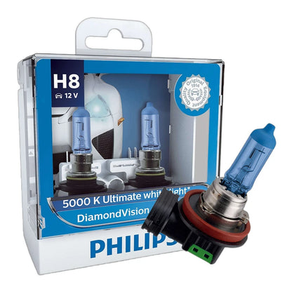 Philips H4 H7 H11 HB3 HB4 H8 H1 H3 9005 Crystal Vision Faro alogeno per auto 4300K Bianco brillante 5000K Diamond Vision Lampade automatiche