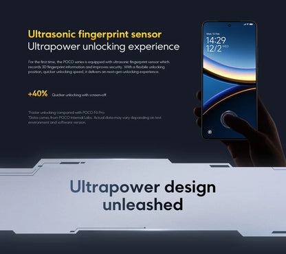 Xiaomi POCO F7 Pro 5G Versione Globale Smartphone Snapdragon ®   Doppia fotocamera da 50MP di 8ª generazione con OIS e NFC