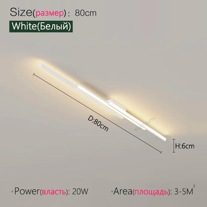 Lampada da soffitto moderna linea Luci a LED Soggiorno Sala da pranzo Camera da letto principale Apparecchio Lampadario a soffitto Sconce da parete Apparecchio di illuminazione