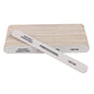 10 pz Lima per unghie 100/180 Tampone per unghie in legno Carta vetrata professionale Lime per smalto gel per unghie Forte spessore Levigatura grigia Strumenti per manicure