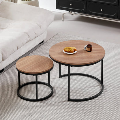 2 pezzi tavolino nordico 2 in 1 combinazione rotonda tavolo da tè per ufficio moderno e minimalista divano per la casa Ins tavolino soggiorno