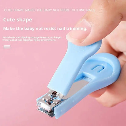 Set di 13 Pezzi per la Cura del Bambino, Kit Portatile per Toelettatura e Cura delle Unghie