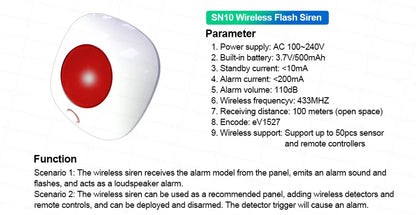 KERUI 2G WIFI GSM Sistema di Allarme Domestico Set Touch Screen da 4.3 pollici Sistema di Allarme di Sicurezza Tuya Smart App Alexa per la Casa Antifurto