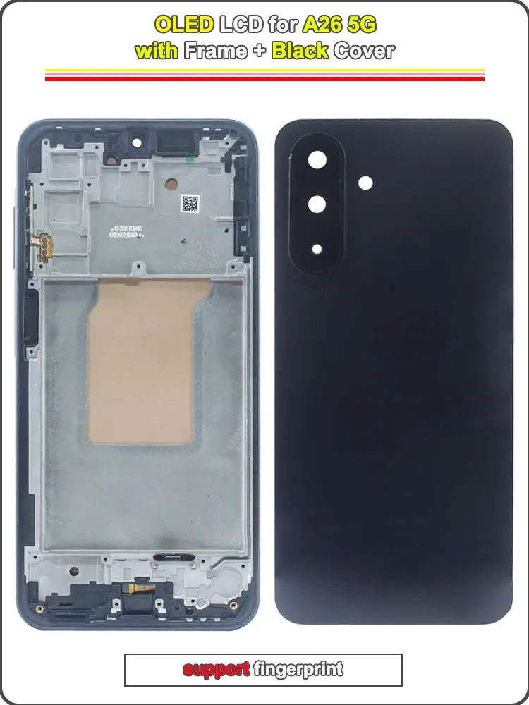 Display LCD di Alta Qualità per Samsung Galaxy A26 5G, Schermo Touch con Digitalizzatore per Samsung A26 5G