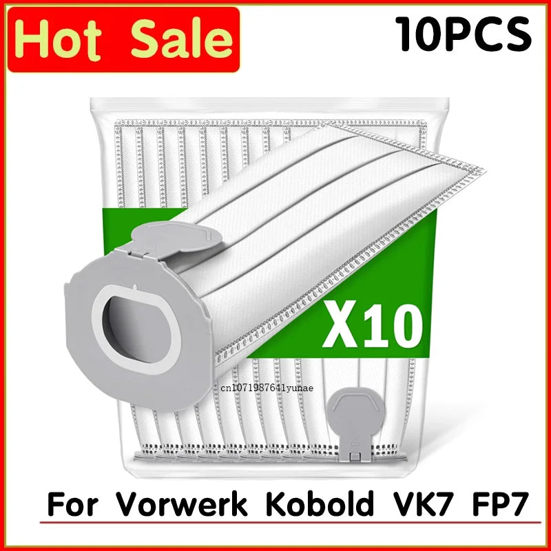 Kit sacchetto per la polvere compatibile per Vorwerk Kobold VK7 FP7 Accessori per sacchetti per aspirapolvere Filtri Pezzi di ricambio