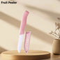 WXCOO Coltello da Sbucciatura da 5 Pollici, Utensile da Cucina per Frutta e Verdura, Coltello Multiuso in Acciaio Inossidabile per Frutta e Cucina