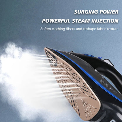 Bestseller: Ferro da Stiro Elettrico a Vapore con Spina EU 220V, Piastra in Ceramica Antiaderente, Vapore Variabile, Alta Pressione