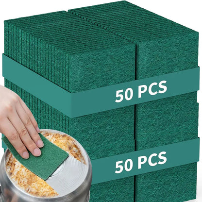 10-200 pz Scrub Pad Cucina Domestica Rimozione Olio Lavapiatti Pentola Pad Senza Graffi Multiuso Riutilizzabile Pulizia Dishrag