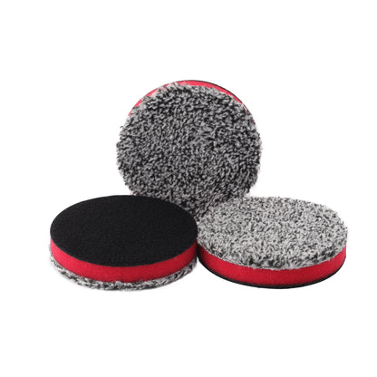SPTA1PC 1"(25mm) 2"(50mm) 3"(80mm) 5"(125mm) 6"(150mm) Cuscinetti da taglio in microfibra per ceratura Lucidatura Rimozione del vortice dei graffi
