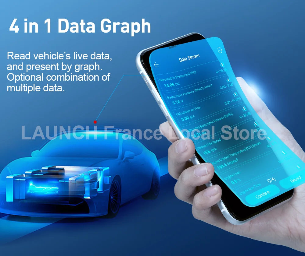 Thinkdiag 2 Ediag Plus Strumenti Diagnostici OBD2 con Protocollo CAN FD, Bluetooth, Codifica ECU, Test Attivo, Scanner OBD2 per Tutti i Sistemi