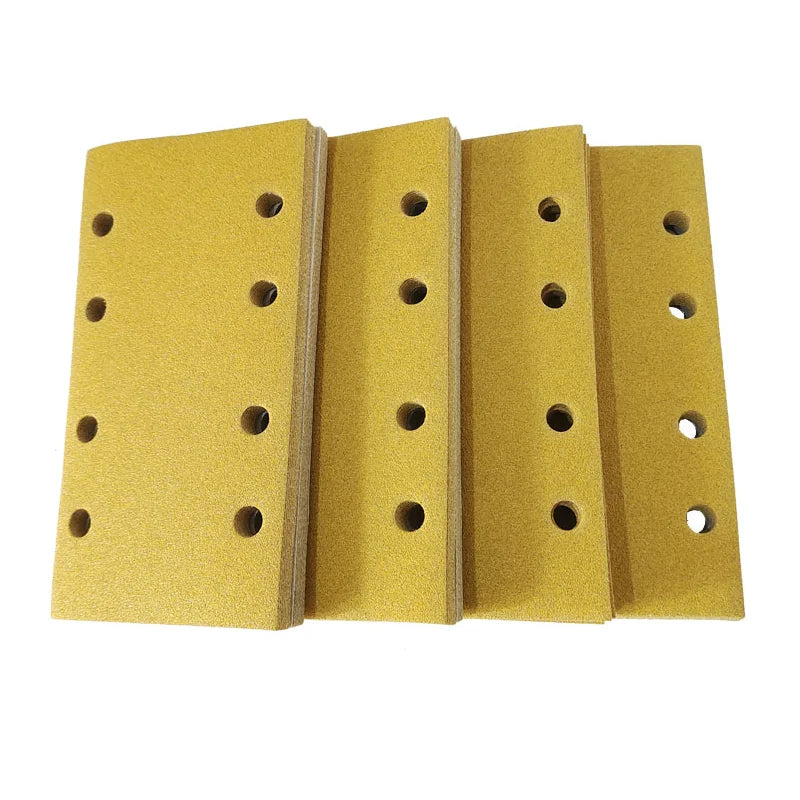 Festool Levigatrici Smerigliatrice Carta Vetrata 95x180mm Foglio di floccaggio autoadesivo rettangolare con gancio giallo per la molatura