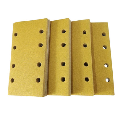 Festool Levigatrici Smerigliatrice Carta Vetrata 95x180mm Foglio di floccaggio autoadesivo rettangolare con gancio giallo per la molatura