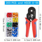 Terminale a Crimpare Tubolare VE, Connettore per Apparecchiature Elettriche, Pinza a Crimpare HSC86-4A