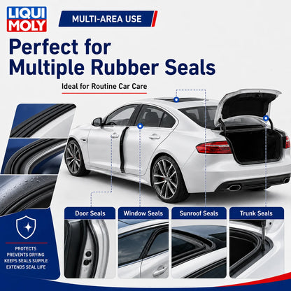 LIQUI MOLY 21926 Stick per la Cura della Gomma 75ml Senza Silicone, Protettore Antigelo per Guarnizioni di Porte, Finestrini e Tettuccio Auto