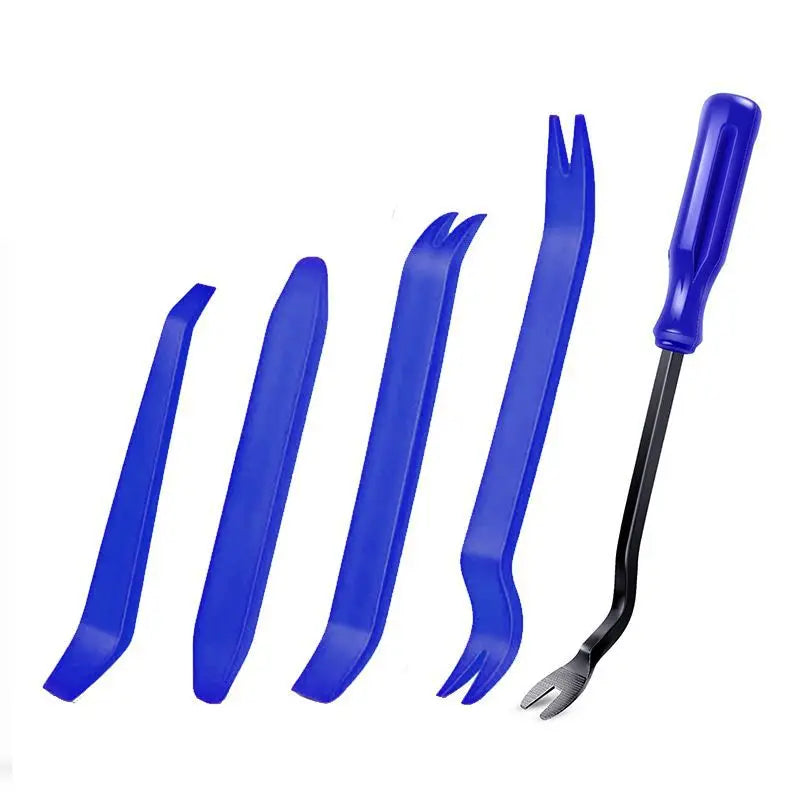 Kit di attrezzi per smontaggio auto iLMH, kit in plastica per rimozione pannelli, clip, finiture, radio, cruscotto, audio, attrezzi per installazione e riparazione