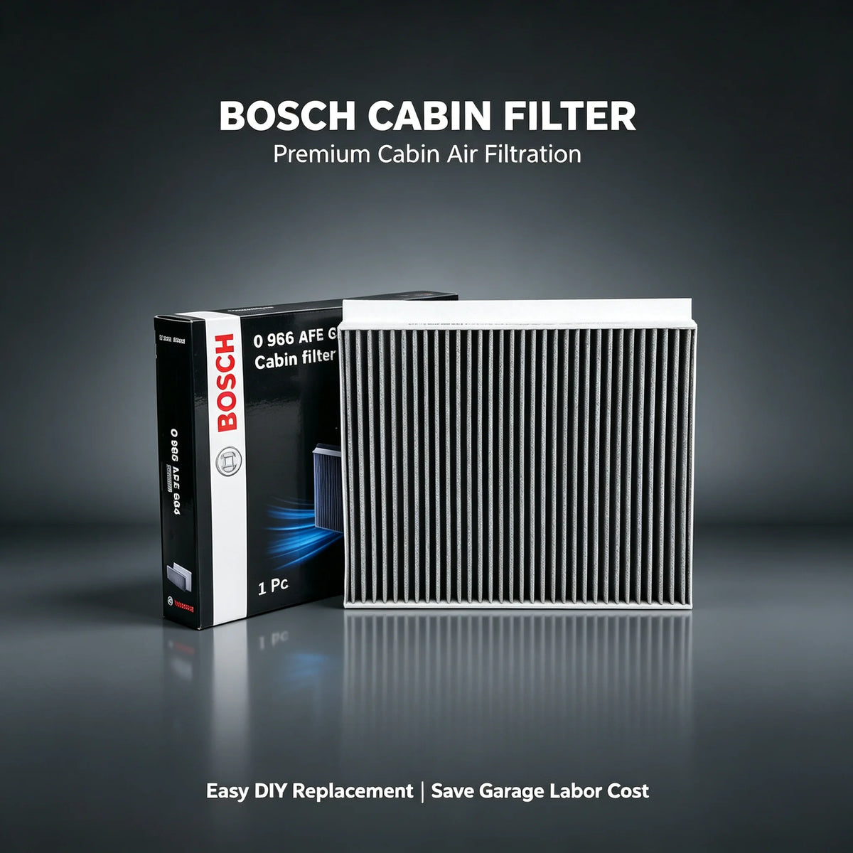 Filtro abitacolo attivo Bosch AF5664 per Haval Jolion Pro/S, H6 HEV/GT PHEV, Dargo [codice originale: 8104400XKZ96A]