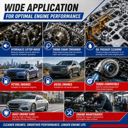 LIQUI MOLY 2770 Additivo per Alzavalvole Idraulici 300ml, Additivo per Olio Motore, Riduttore Rumore Tappetini