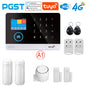 Sistema di allarme PGST ultima versione, WiFi, 4G, allarme di sicurezza domestica intelligente Tuya, controllo vocale intelligente Alexa, funzione push APP