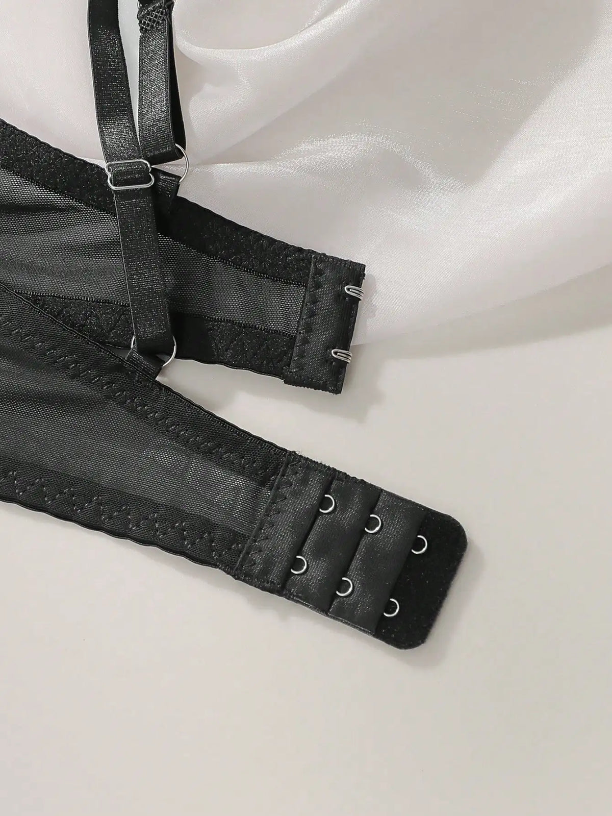 Reggiseno nero in pizzo a pois, stile elegante, biancheria intima da donna, lingerie sexy, modello L2699.