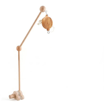 Carillon girevole per neonati Culla Imitazione Colore legno Appeso Sonaglio Bambino Lenitivo Giocattoli musicali 0-12 mesi Regalo per bambini