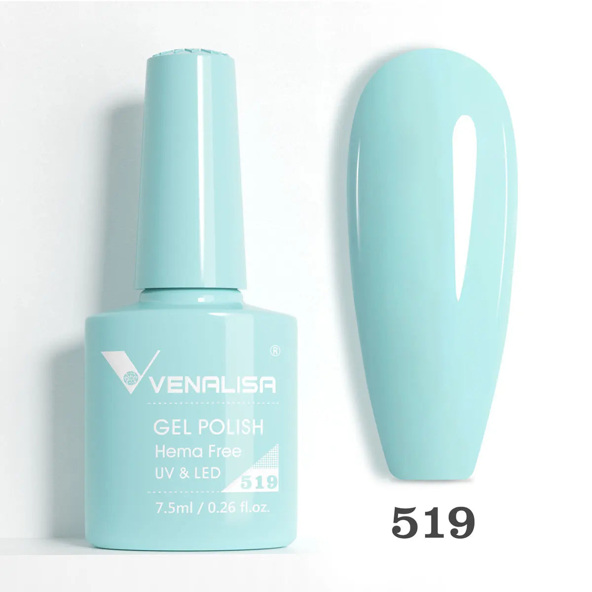 VENALISA Smalto gel per unghie da 7,5 ml Sparkle Glitter Diamante Brillante Colori estivi Semi permanente Soak off Vernice gel per unghie UV LED