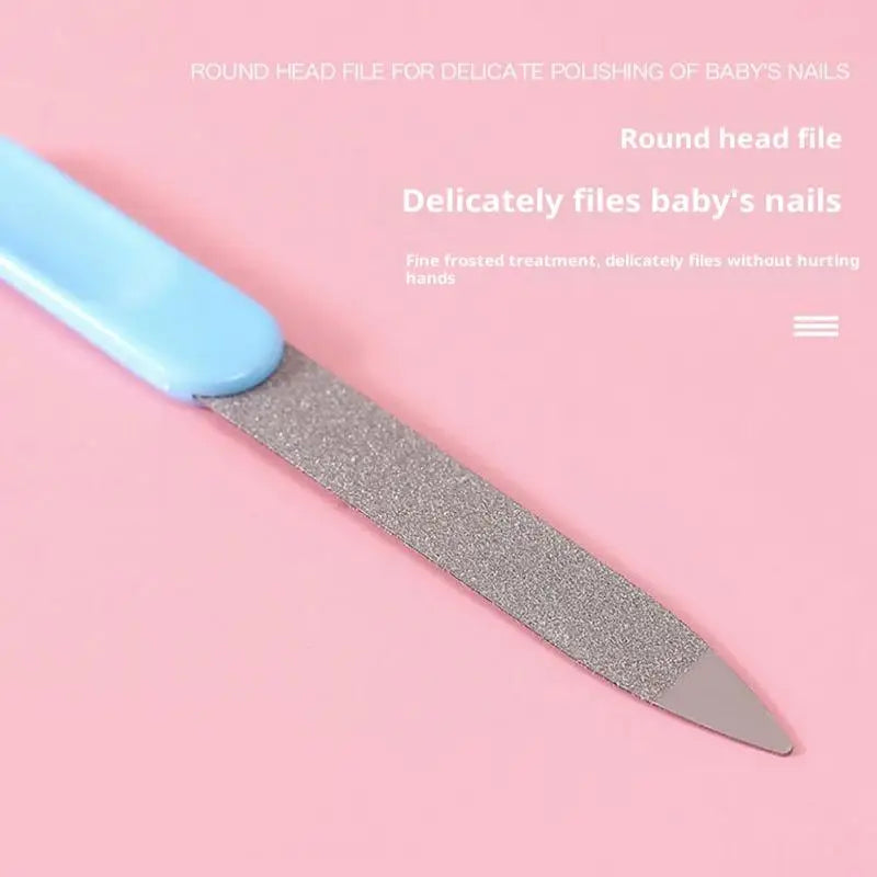 Set di 13 Pezzi per la Cura del Bambino, Kit Portatile per Toelettatura e Cura delle Unghie