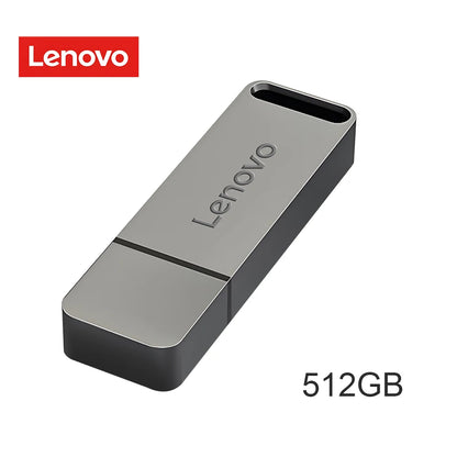 Chiavetta USB Lenovo Mini ad alta velocità, 512 GB, 1 TB, USB 3.1, 256 GB, 128 GB, chiavetta USB ad alta velocità per laptop Android
