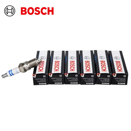 6 candele Bosch Single Platinum HR8DPP30V per Ford Transit Focus MondeoMK2 Kuga, per Mazda3BK, Mazda6GG/GY/GH【OE:AGSF42FM】