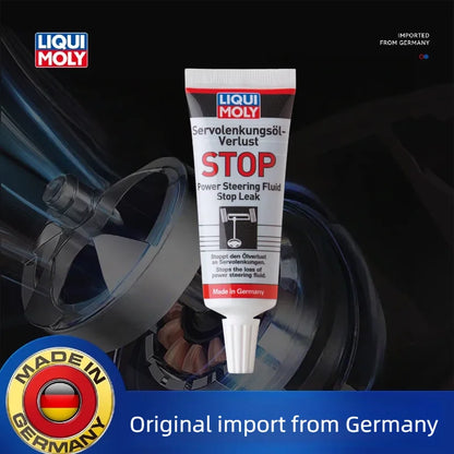 LIQUI MOLY 1099 Power Steering Stop Leak – Silenzia i rumori, ferma la perdita di olio, ripristina gli sigilli, concentrato 35ML