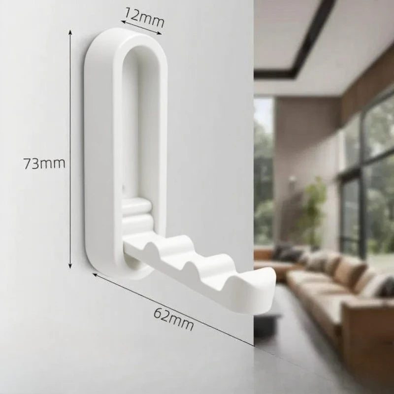 Ganci da parete pieghevoli Gancio appendiabiti per asciugamani Gancio in acciaio inossidabile per la casa e la decorazione Cucina Bagno Porta asciugamani opaco Organizzatore di stoccaggio