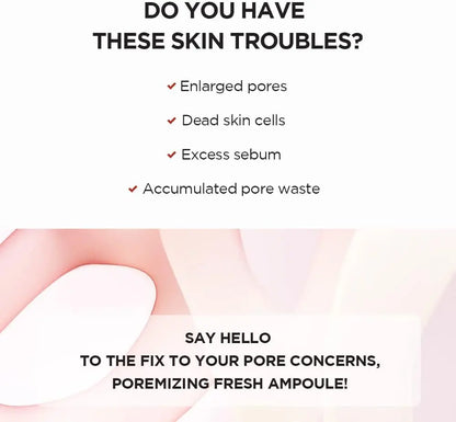 Skin1004 madagascar centella poremizing fresh ampoule | With centella asiatica extract and himalayan pink salt