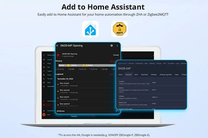 SONOFF SNZB-04P Sonoff Zigbee Sensore porta SNZB 04P Collegamento scena intelligente locale Avviso antimanomissione Sicurezza domestica Funziona con Alexa Google