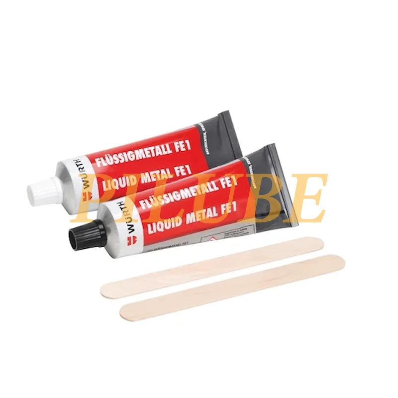 WURTH LIQUID METAL FE1 Agente polimerizzante per riparazione stucco in acciaio per il ripristino superficiale ad alta resistenza Prodotto originale