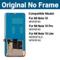 Display Premium testato al 100% per Xiaomi MI Note 10 Pro Touch Screen di ricambio per Xiaomi Note 10 Lite LCD M1910F4S M2002F4L