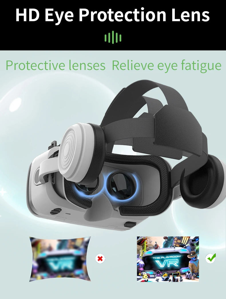 Occhiali per realtà virtuale VR Dispositivi per cuffie 3D Viar Occhiali per casco Lenti Smart per smartphone Telefono Cuffia mobile Realidade