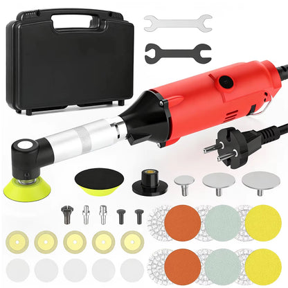 Smerigliatrice Elettrica a 1500 RPM, 6 Velocità, Strumento per Pulizia Fughe Piastrelle in Ceramica, Lucidatrice per Rimozione Bave e Lucidatura di Superfici in Ceramica e Pietra per Auto