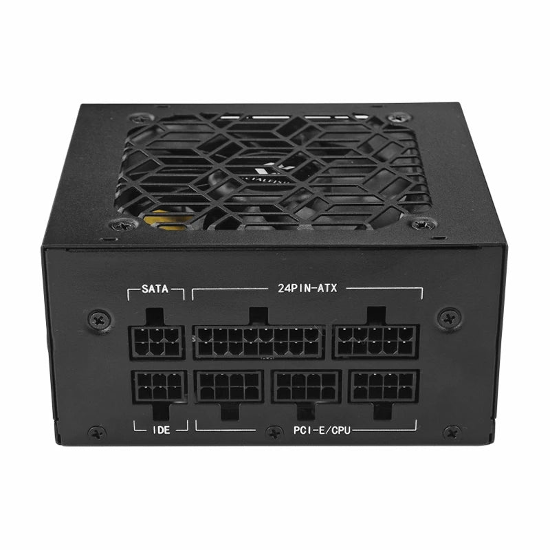 METALFISH SFX 80Plus Bronzo 500/600W PSU Nero Alimentatore Full-Modular per Mini ITX Chassis Piccolo Computer Case Ingresso 100/240V