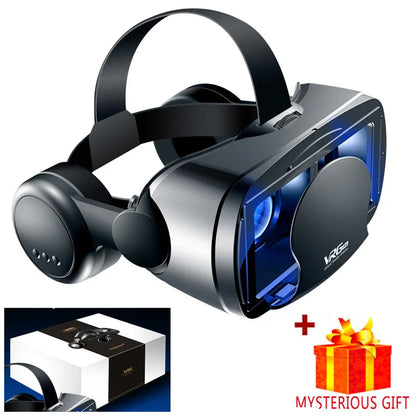 VRG Pro Realtà Virtuale Occhiali VR Dispositivi per cuffie Viar 3D Occhiali per casco Lenti Smart per Smartphone Cellulare Set di giochi per dispositivi mobili