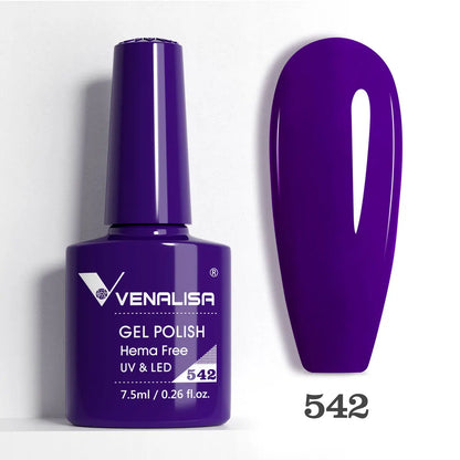 VENALISA Smalto gel per unghie da 7,5 ml Sparkle Glitter Diamante Brillante Colori estivi Semi permanente Soak off Vernice gel per unghie UV LED