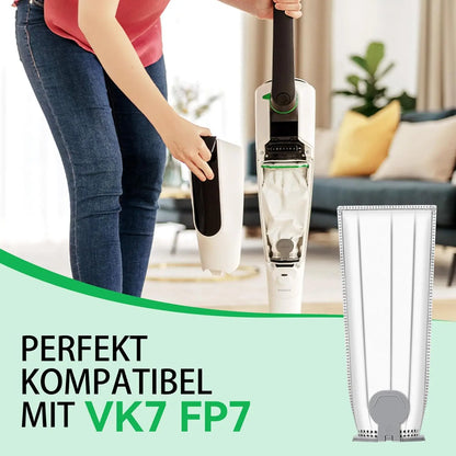 Sacchetti per aspirapolvere per Vorwerk Kobold VK7S VK7 FP7S FP7, sacchetti filtro per aspirapolvere a batteria Vorwerk VK7 FP7