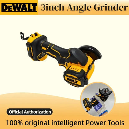 Smerigliatrice Angolare Mini a Batteria DEWALT da 3 Pollici, Utensile Elettrico per Taglio, Lucidatura e Levigatura per Batterie da 20V 18V.