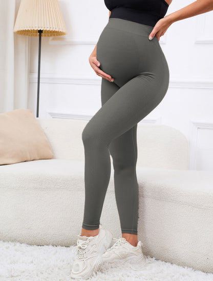Pantaloni da yoga per donne incinte Leggings sportivi Pantaloni lunghi