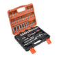 Set di chiavi a bussola SAE per carichi pesanti da 53/150 pezzi, kit di attrezzi per meccanica professionale - Strumenti di riparazione di emergenza per garage e strada