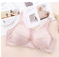 Reggiseno per allattamento premaman con bottone frontale Intimo raccolto regolabile Reggiseno per allattamento confortevole per l'allattamento di vestiti per donne incinte