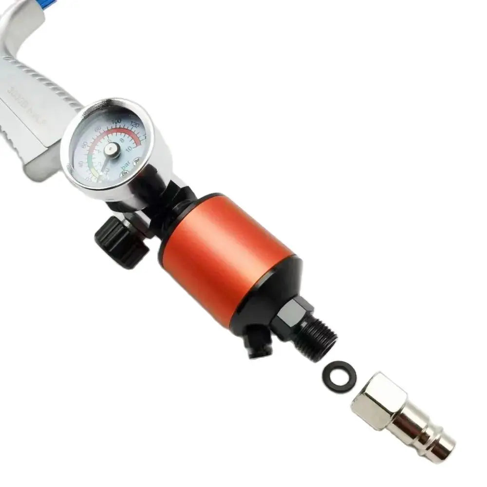 Regolatore d'aria per pistola a spruzzo con filtro dell'aria regolatore d'aria strumenti per filtri regolatore per pistola a spruzzo per vernice con attacco rapido