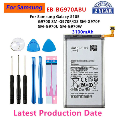 Batteria nuova di zecca per Samsung Galaxy S6 S6 Edge/Plus S7 S7 Edge S8 S8 Plus + S9 S9 Plus S10 S10E S10 Plus J5 Pro J7 Pro