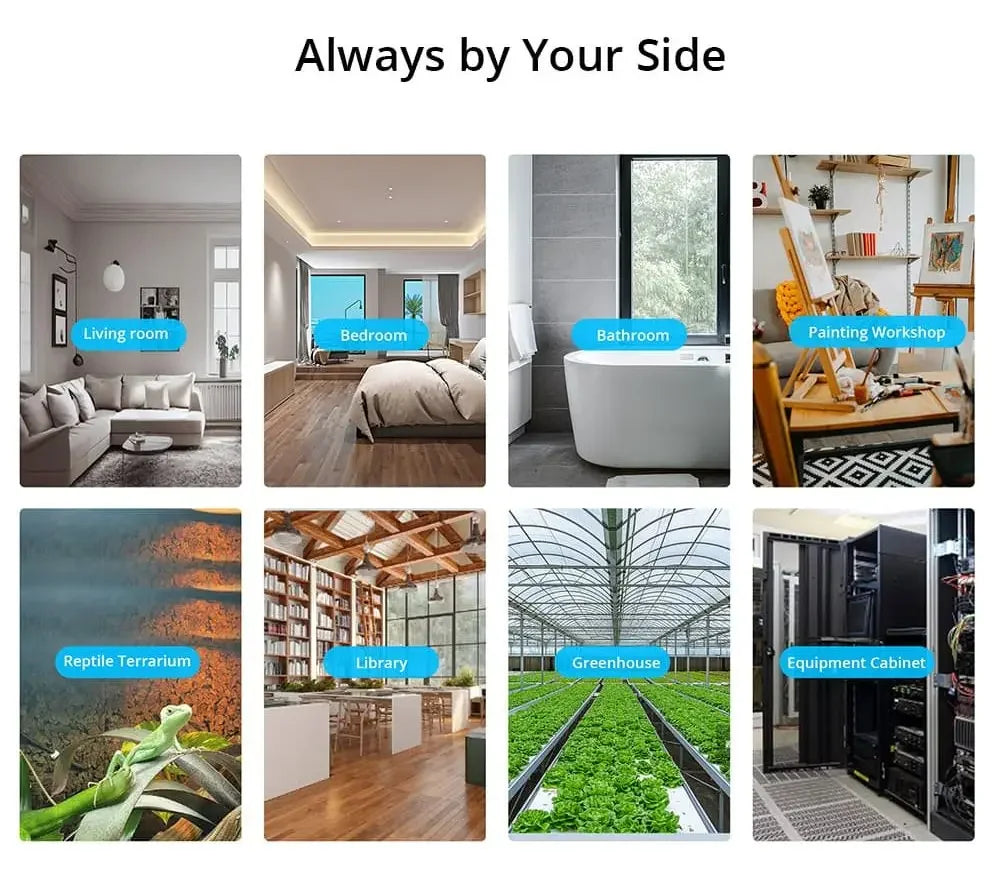 SONOFF SNZB-02P SNZB 02P Sensore Zigbee di temperatura e umidità Sonoff Zigbee Bridge per EWeLink APP Alexa Home Assistant