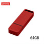 Chiavetta USB Lenovo Mini ad alta velocità, in metallo, resistente e portatile, con capacità di archiviazione di 2 TB/1 TB/512 GB/256 GB/128 GB, ideale per PC, laptop e sistemi audio per auto.